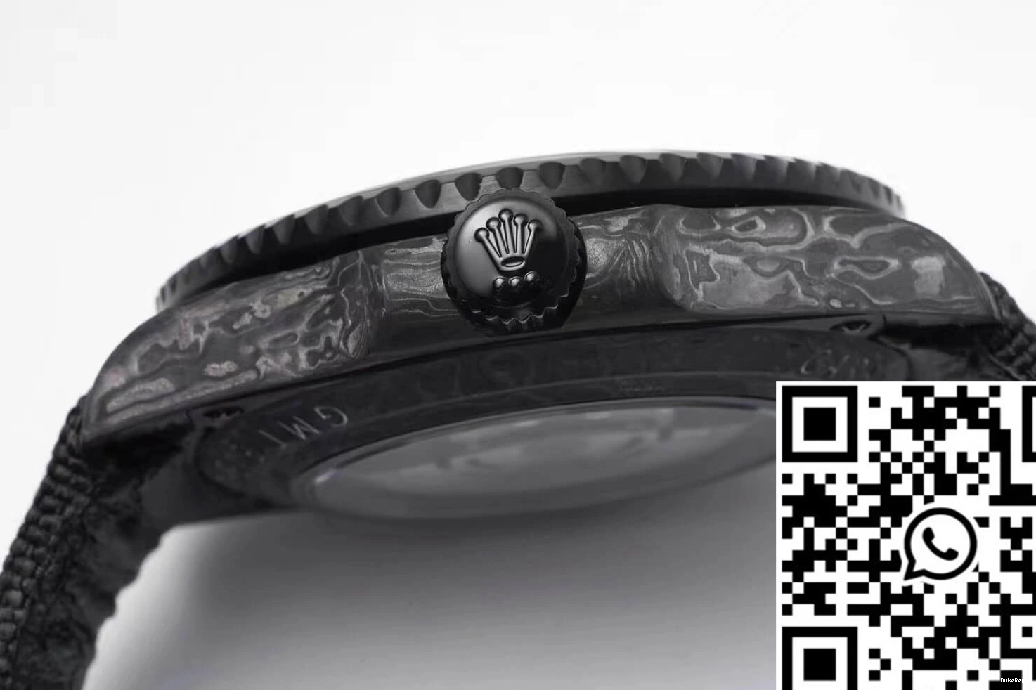 Strap II Fabric Diw Dial GMT-MASTER Rolex Carbon Black Color Fiber 0718